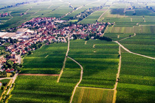 Photographie aérienne de Böchingen dans le département Rhénanie-Palatinat, Allemagne