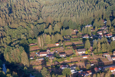 Enregistrement par drone de Ludwigswinkel dans le département Rhénanie-Palatinat, Allemagne