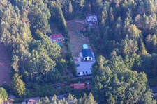 Vue d'oiseau de Ludwigswinkel dans le département Rhénanie-Palatinat, Allemagne