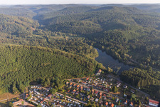 Camping Club Pirmansens à Schöntalweiher à Ludwigswinkel dans le département Rhénanie-Palatinat, Allemagne hors des airs