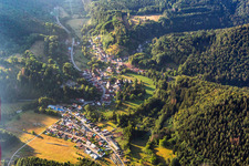 Bobenthal dans le département Rhénanie-Palatinat, Allemagne d'en haut