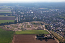 Vue aérienne de Zone de construction Höhenweg 2 à Kandel dans le département Rhénanie-Palatinat, Allemagne