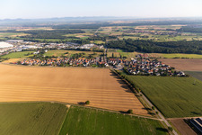 Photographie aérienne de Quartier Minderslachen in Kandel dans le département Rhénanie-Palatinat, Allemagne