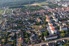 Vue aérienne de District médical à Kandel dans le département Rhénanie-Palatinat, Allemagne