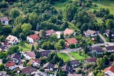 Ehbühl, Kirchhalde à Herrenberg dans le département Bade-Wurtemberg, Allemagne d'en haut