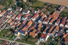 Saarstraße à Kandel dans le département Rhénanie-Palatinat, Allemagne d'un drone