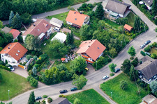 Ehbühl, Kirchhalde à Herrenberg dans le département Bade-Wurtemberg, Allemagne vu d'un drone