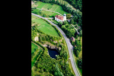 Photographie aérienne de Chapelle Saint-Étienne à le quartier Poltringen in Ammerbuch dans le département Bade-Wurtemberg, Allemagne