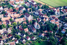 Quartier Bühl in Tübingen dans le département Bade-Wurtemberg, Allemagne hors des airs