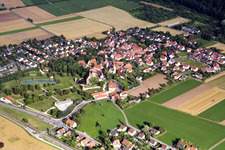 Photographie aérienne de À Tübingen à le quartier Kilchberg in Tübingen dans le département Bade-Wurtemberg, Allemagne