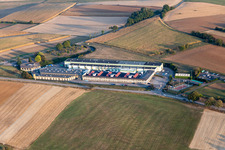 Vue aérienne de Site de l'usine Gunther Tools à Soultz-sous-Forêts à Soultz-sous-Forêts dans le département Bas Rhin, France