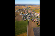 Photographie aérienne de Quartier Jerusalemsberg in Kirchheim an der Weinstraße dans le département Rhénanie-Palatinat, Allemagne