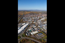 Vue oblique de Locaux de l'usine Aafes Europa à Grünstadt dans le département Rhénanie-Palatinat, Allemagne