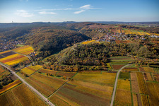 Vue aérienne de Battenberg dans le département Rhénanie-Palatinat, Allemagne