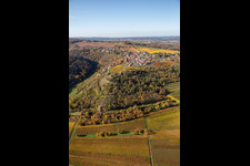 Vue aérienne de Battenberg dans le département Rhénanie-Palatinat, Allemagne