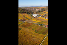 Image drone de Kleinkarlbach dans le département Rhénanie-Palatinat, Allemagne