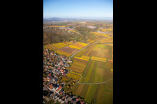 Battenberg dans le département Rhénanie-Palatinat, Allemagne d'en haut