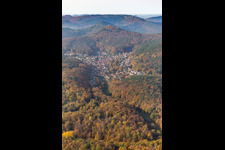 Dörrenbach dans le département Rhénanie-Palatinat, Allemagne vue d'en haut