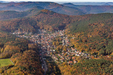 Dörrenbach dans le département Rhénanie-Palatinat, Allemagne vue du ciel