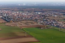 Vue aérienne de Zone de chantier K2 à Kandel dans le département Rhénanie-Palatinat, Allemagne