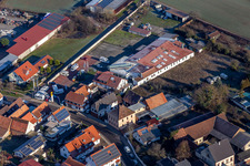 Photographie aérienne de Autohaus Frey GmbH & Co.KG à Minfeld dans le département Rhénanie-Palatinat, Allemagne