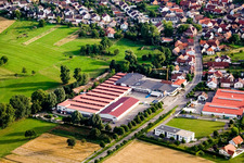 Vogelsitze GmbH, Kleinsteinbacherstraße 44 à le quartier Stupferich in Karlsruhe dans le département Bade-Wurtemberg, Allemagne d'un drone