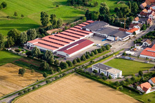 Vogelsitze GmbH, Kleinsteinbacherstraße 44 à le quartier Stupferich in Karlsruhe dans le département Bade-Wurtemberg, Allemagne vu d'un drone