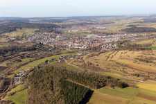 Vue aérienne de Weil der Stadt dans le département Bade-Wurtemberg, Allemagne