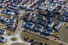 Vue aérienne de Chemin des Épicéas à Gärtringen dans le département Bade-Wurtemberg, Allemagne