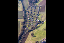 Vue aérienne de Jardins de Seere à Herrenberg dans le département Bade-Wurtemberg, Allemagne