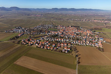 Quartier Mörzheim in Landau in der Pfalz dans le département Rhénanie-Palatinat, Allemagne vu d'un drone