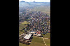 Quartier Godramstein in Landau in der Pfalz dans le département Rhénanie-Palatinat, Allemagne d'en haut