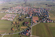Quartier Nußdorf in Landau in der Pfalz dans le département Rhénanie-Palatinat, Allemagne vu d'un drone