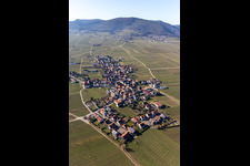 Photographie aérienne de Flemlingen dans le département Rhénanie-Palatinat, Allemagne