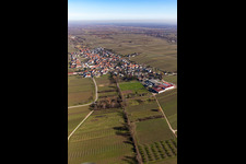 Vue oblique de Roschbach dans le département Rhénanie-Palatinat, Allemagne