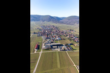 Vue aérienne de Quartier Rhodt in Rhodt unter Rietburg dans le département Rhénanie-Palatinat, Allemagne