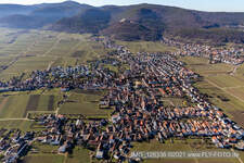 Photographie aérienne de Quartier Diedesfeld in Neustadt an der Weinstraße dans le département Rhénanie-Palatinat, Allemagne