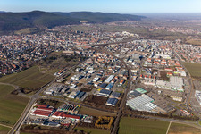 Neustadt an der Weinstraße dans le département Rhénanie-Palatinat, Allemagne vue du ciel