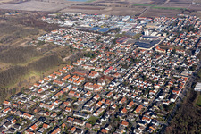 Vue aérienne de Maxdorf dans le département Rhénanie-Palatinat, Allemagne