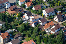 Waldstr à Kandel dans le département Rhénanie-Palatinat, Allemagne vu d'un drone