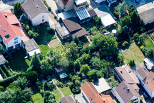Vue oblique de Rue Elsässer à Kandel dans le département Rhénanie-Palatinat, Allemagne