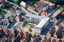 Je construis juste à Kandel dans le département Rhénanie-Palatinat, Allemagne d'en haut