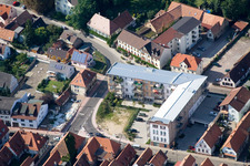 Je construis juste à Kandel dans le département Rhénanie-Palatinat, Allemagne hors des airs
