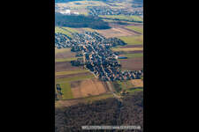 Quartier Hayna in Herxheim bei Landau dans le département Rhénanie-Palatinat, Allemagne depuis l'avion