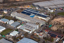 Vue aérienne de Zone industrielle de Große Ahlmühle, SERO à Rohrbach dans le département Rhénanie-Palatinat, Allemagne