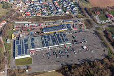 Vue aérienne de Wasgau Frischmarkt, Engel & Engel GmbH à Rohrbach dans le département Rhénanie-Palatinat, Allemagne