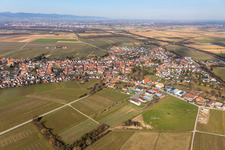 Photographie aérienne de Insheim dans le département Rhénanie-Palatinat, Allemagne
