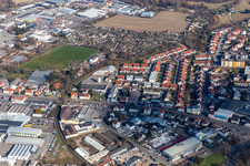 Vue aérienne de Ancien site Promarkt sur Rabensteinerweg à Speyer dans le département Rhénanie-Palatinat, Allemagne