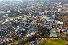 Image drone de Ancien site Promarkt Am Rabensteinerweg à Speyer dans le département Rhénanie-Palatinat, Allemagne
