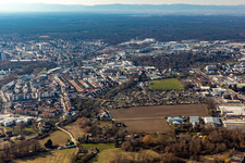 Photographie aérienne de Ouest à le quartier Ludwigshof in Speyer dans le département Rhénanie-Palatinat, Allemagne